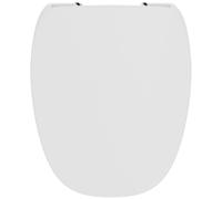 Ideal Standard T676783 Slim Soft-Close Toilet Seat Cover, Matt White, 42 x 35.5 x 5 cm