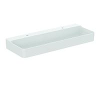 Ideal Standard Double Basin CONCA 2 Holes IdealPlus 1200x145x450mm White Ideal +