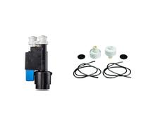 Ideal Standard Dual Flush Pmatic Outlet Valve, EV98167 (Replacement for SV93467), Multi-Colour, 1.5" & Conceala 2 Pump Service Kit
