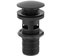 Ideal Standard E1482XG Cross-Series Shaft Valve, Silk Black