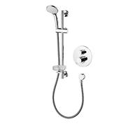 Ideal Standard Easybox Slim Round Concealed Thermostatic Mixer Shower, Chrome, A5958AA