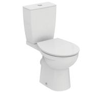 Ideal Standard Eurovit+ Close Coupled Toilet With 6/4 Litre Cistern - Soft Close Seat, White