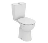Ideal Standard Eurovit+ Comfort Height Close Coupled Toilet with Soft Close SeatEUROVIT+ CC BWL HO RSD BI 6/4 SCL S&C(C)