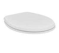 Ideal Standard Eurovit Universal Toilet seat with Soft-Close, Oval - White