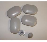 Ideal Standard EV15367 Studio/Space seat Cover buffers - Set of 4 - Grey