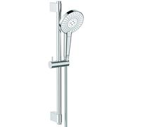 Ideal Standard - Evo Jet Round 125Mm Dia Shower Kit 600Mm Rail