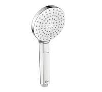 Ideal Standard - Idealrain Evo Hand Shower, Water-Saving Shower Head with 3 Spray Modes (Gentle rain, Massage, Gentle rain), Ø 11 cm, EasyClean nozzles, Chrome