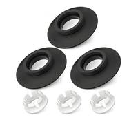 Ideal Standard Flush Valve Seal - 3 Pack Toilet Flush Valve Seal & Clip - Replacement for SV01967 - Leak Prevention Washer for Toilet Cistern Maintenance