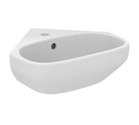 Ideal Standard i.Life A 45cm Corner Sink/Basin, 1 tap Hole, Right Hand, T471101, White