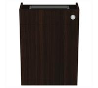 Ideal Standard I.life A Matt Coffee Modern Oak Effect Freestanding Toilet Cabinet (H)835mm X (W)600mm