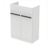 Ideal Standard I.life A Matt White Double Bathroom Sink Cabinet (H) 835mm (W) 600mm (D) 30Cm