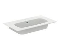 Ideal Standard - i.Life A, Rectangular washbasin top 84 cm, with Hole for taps, with Hole Overflow, White