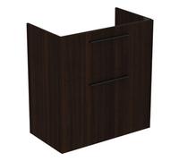 Ideal Standard I.life A Standard Matt Coffee Brown Oak Effect Freestanding Bathroom Vanity Unit (H) 853mm (W) 800mm