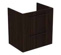 Ideal Standard I.life A Standard Matt Coffee Oak Effect Wall-Mounted Bathroom Vanity Unit (H) 630mm (W) 600mm
