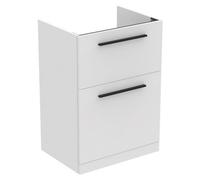 Ideal Standard I.life A Standard Matt White Freestanding Bathroom Vanity Unit (H) 853mm (W) 600mm
