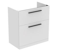 Ideal Standard I.life A Standard Matt White Freestanding Bathroom Vanity Unit (H) 853mm (W) 800mm