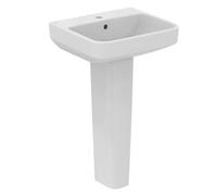 Ideal Standard I.life B 50Cm 1 Taphole Basin And Pedestal Pack, White