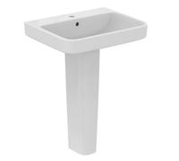 Ideal Standard I.life B 60Cm 1 Taphole Basin And Pedestal Pack, White