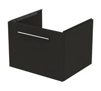 Ideal Standard I.life B Standard Matt Carbon Grey Wood Effect Wall-Mounted Bathroom Vanity Unit (H) 440mm (W) 600mm