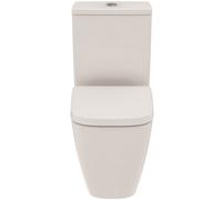 Ideal Standard i.life S Close Coupled Rimless Short Projection Open Back Toilet With Soft Close Seat