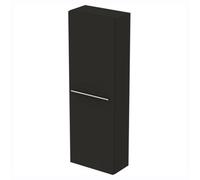 Ideal Standard I.life S Matt Carbon Grey Wall-Mounted Single Bathroom Cabinet (H) 1200mm (W) 400mm (D) 21Cm