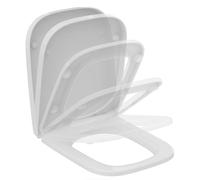 Ideal Standard I.Life soft close toilet seat and cover in white. T453101
