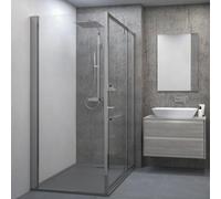 Ideal Standard i.life Ultra Flat S Non Slip Shower Tray 1200 x 800mm Concrete Grey - T5220FS