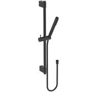 Ideal Standard Idealrain A7616XG Shower Combination, Hand Shower, Shower Rail 60 cm, Shower Hose 175 cm, Silk Black
