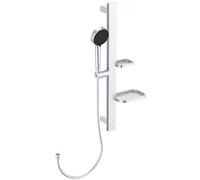 Ideal Standard Idealrain Alu+ Silver Shower Set 600mm With Handspray -