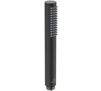 Ideal Standard Idealrain Single Spray Pattern Stick Shower Head, BC774XG, Silk Black