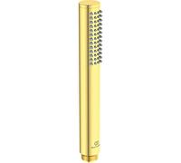Ideal Standard Idealrain Single Spray Pattern Stick Shower Head, BC774A2, Brushed Gold