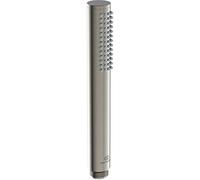Ideal Standard Idealrain Single Spray Pattern Stick Shower Head, BC774GN, Silver Storm