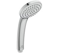 Ideal Standard - Idealrain Low-aerosol 1-Function Hand Shower, Water-Saving Shower Head for Incomparable Shower Moments, EasyClean nozzles, Ø 8 cm, Chrome