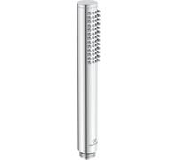 Ideal Standard Idealrain Single Spray Pattern Stick Shower Head, BC774AA, Chrom