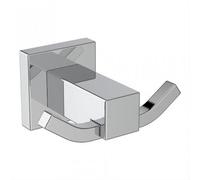Ideal Standard IOM Square Double Robe Hook - Chrome