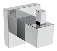 Ideal Standard IOM Square Single Robe/Towel Hook, Chrome, One size, Chrome