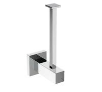 Ideal Standard IOM Square Spare Toilet Roll Holder without Cover - Chrome