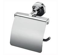 Ideal Standard IOM Toilet Roll Holder With Cover, Chrome, A9127AA