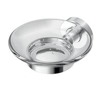 Ideal Standard IOM Wall Mounted Transparent Glass Soap Dish, A9123AA