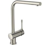 Ideal Standard Kitchen Mixer Tap CERALOOK Single-lever swivel spout 1 hole 348mm Stainless Steel