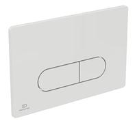 Ideal Standard Oleas M1 Mechanical Toilet Flush Plate, R0115AC, White, Bianco