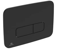 Ideal Standard Oleas M3 Mechanical Toilet Flush Plate, R0123A6, Black