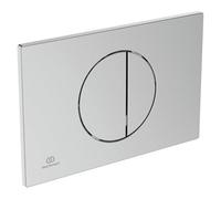 Ideal Standard Oleas M5 Gloss Chrome Dual Flushing Plate (H)150mm (W)230mm