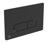 Ideal Standard Oleas P1 Pneumatic Silk Black Dual Flushing Plate (H)154mm (W)234mm