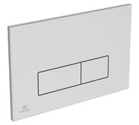 Ideal Standard Oleas P2 Pneumatic Dual Flush Plate - Brushed Chrome