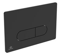 Ideal Standard Flush Plate OLEAS M1 234x154x8,5mm Mechanical Double Flush Black