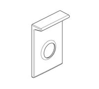 Ideal Standard Plumbing Cover Active Shower Cap, flush-mounted Chrome