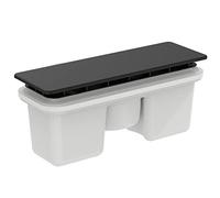 Ideal Standard - Rectangular Inspectable Waste 220x80x78.5mm, Black Shower Tray