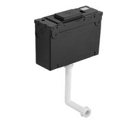 Ideal Standard S364067 Black Conceala 2 Water Saving Single Flush