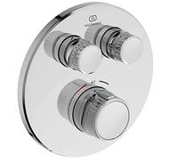 Ideal Standard Shower Thermostat, Metal Brass, Chrome, Rund